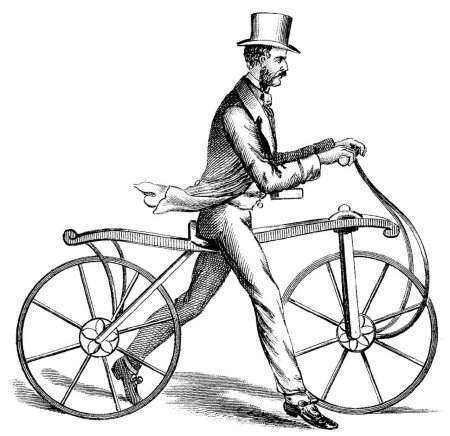 Карл Дрез первый велосипед