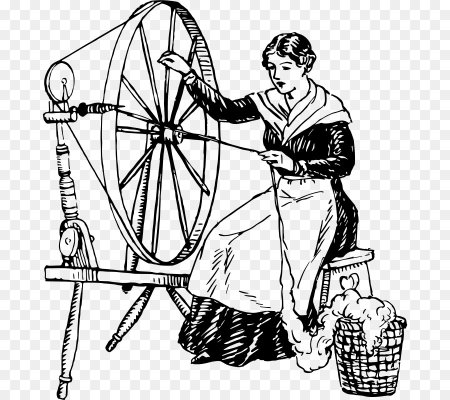 Средневековая прялка