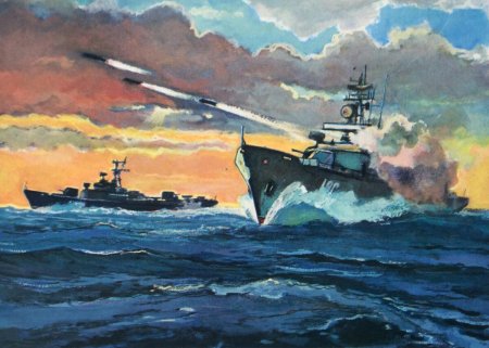 Военно морской флот в живописи