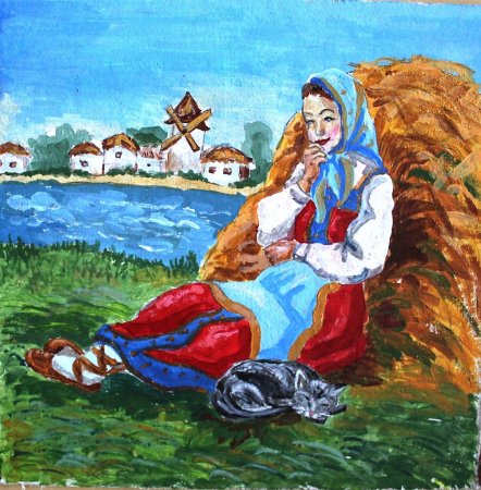 Рисунок на кубанскую тему