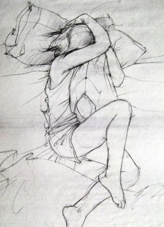 Рисунки карандашом грустные