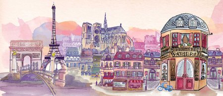 Франция иллюстрация