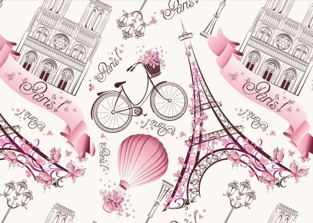 Париж рисунок для детей
