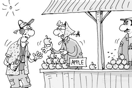 Спрос карикатура