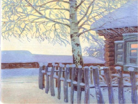 Паустовский первый снег