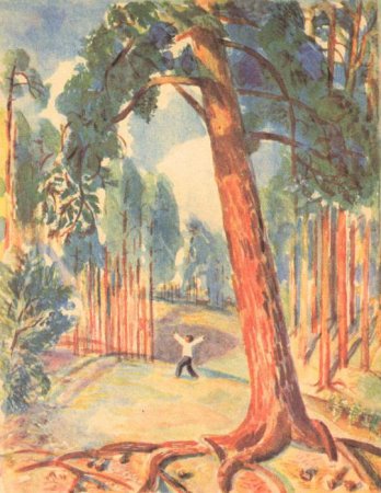 Иллюстрация Иван Алексеевич Бунин детство