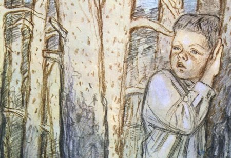 Иллюстрация Иван Алексеевич Бунин детство