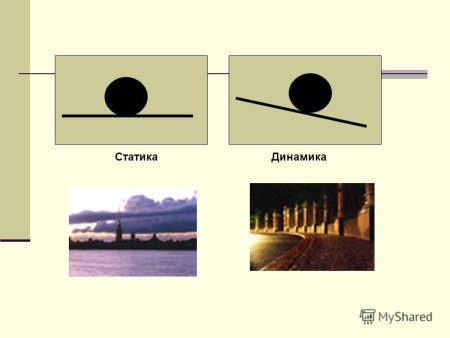 Статика и динамика в живописи