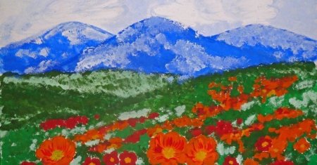 Рисование горы в детском саду