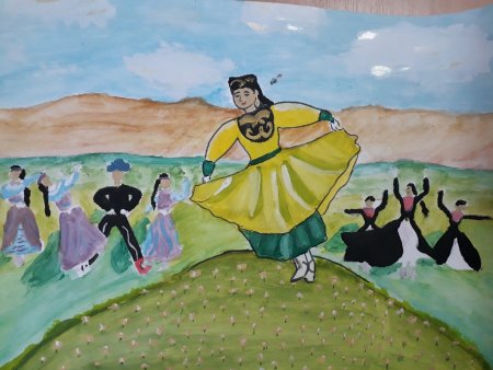 Рисунок мой родной край