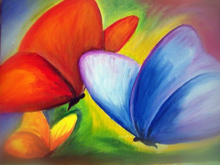 Цвет в произведениях живописи рисунки