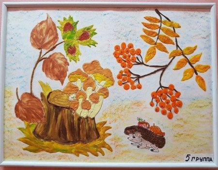Рисунки осени легкие
