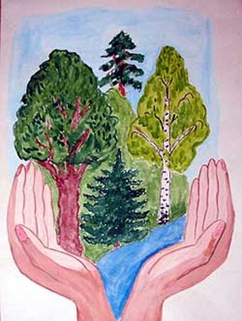 Рисунок на тему земля