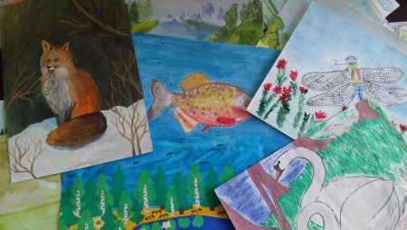 Рисование природа Кубани