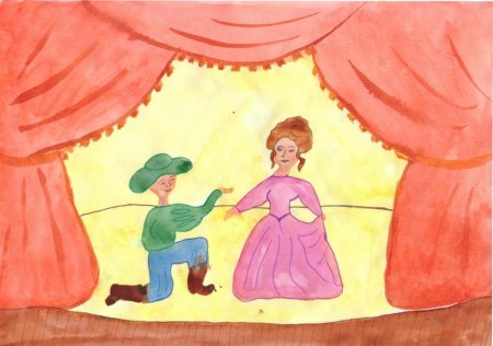 Театр рисунок