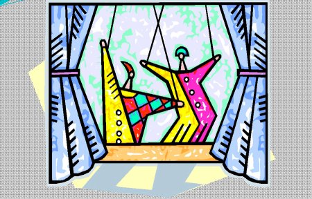 Кукольный театр рисование