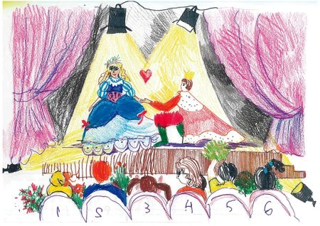 Театр рисунок