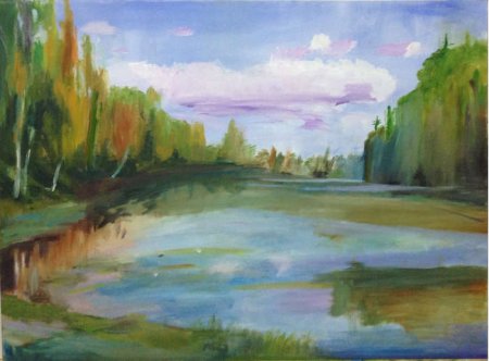 Детские рисунки природы