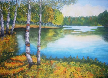 Рисование природа Кубани