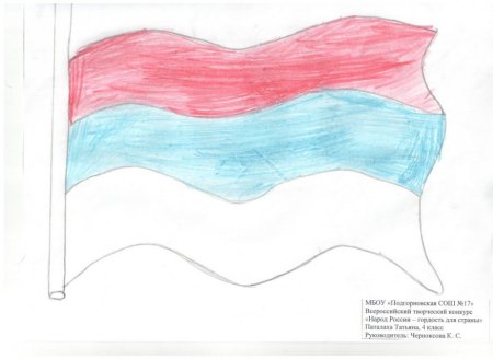 Конкурс рисунков гордость России