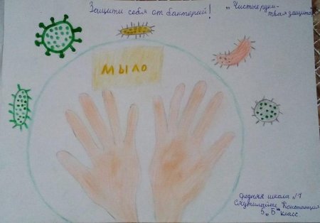 Чистые руки залог здоровья