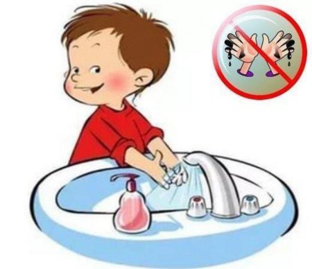 Чистые руки раскраска