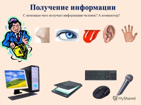 Способы восприятия информации человеком