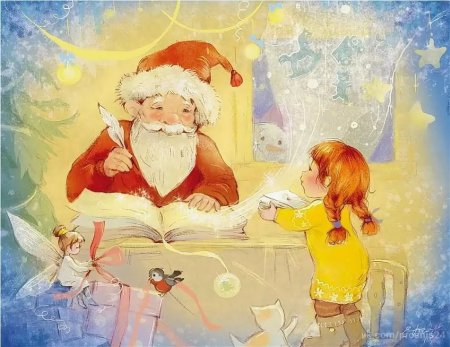 Зима иллюстрации Екатерины бабок