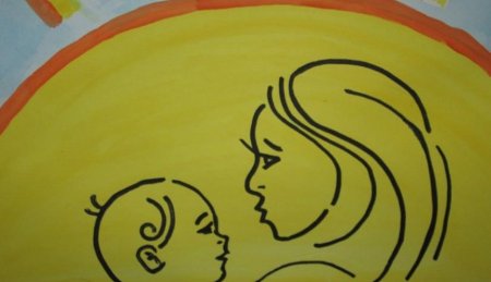 Рисунок на тему пусть всегда будет мама