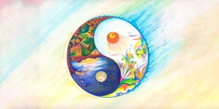 Гармония Инь и Ян живопись