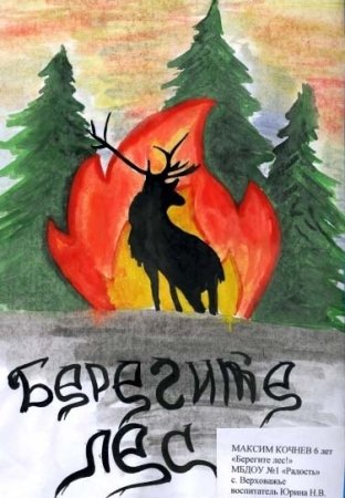 Плакат на тему защита природы