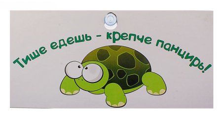 Тише едешь дальше будешь