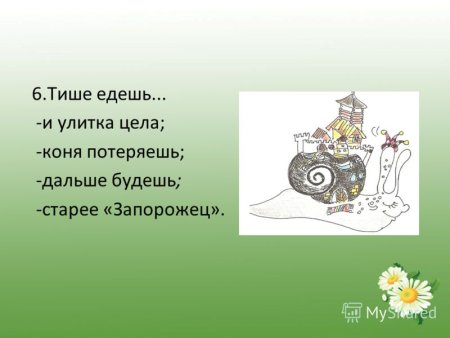 Тише едешь дальше будешь рисунок