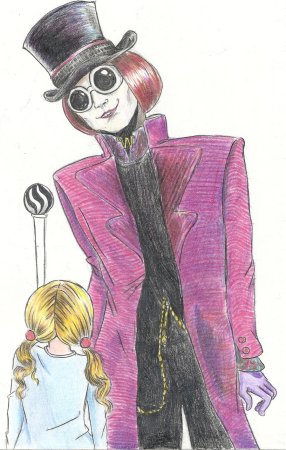 Чарли и шоколадная фабрика иллюстрации