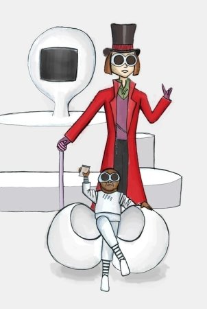 Вилли Вонка раскраска Чарли и шоколадная фабрика