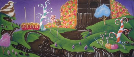 Чарли и шоколадная фабрика шоколадная река