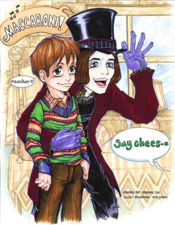 Чарли и шоколадная фабрика иллюстрации