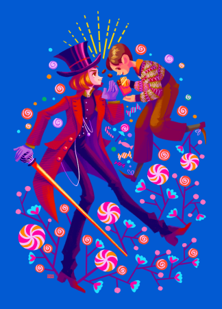 Арты Вилли Вилли Вонка и Чарли