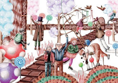 Вилли Вонка и шоколадная фабрика книга