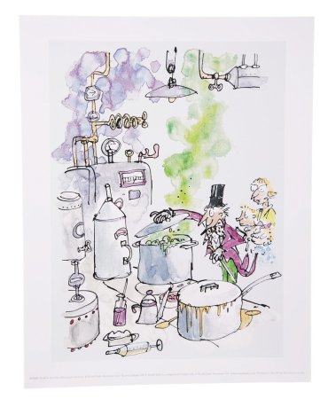 Чарли и шоколадная фабрика иллюстрации