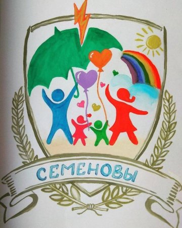 Эмблема здоровья моей семьи