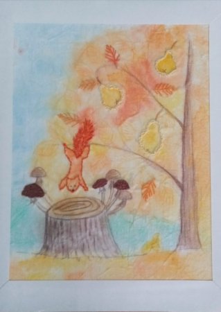 Осенние фантазии рисунок в детский сад