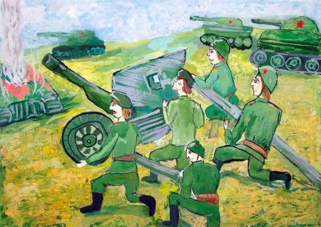 Детские рисунки о войне
