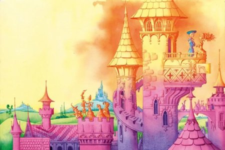 Замок рисунок