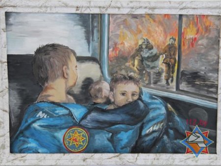 Спасатели МЧС глазами детей