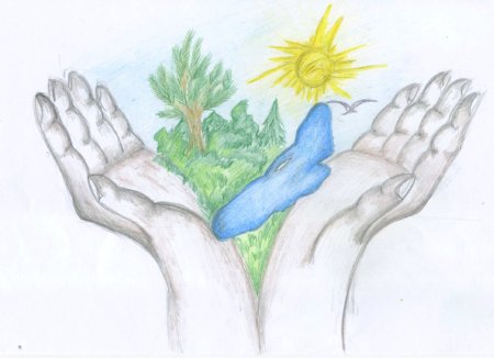 Рисунок на тему Родина карандашом