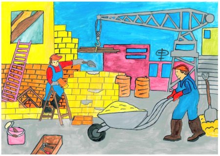 Конкурс Мои родители строители