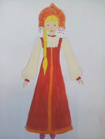 Крестьянка 16 век