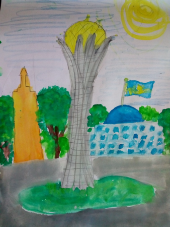 Рисунок Наурыз для детей