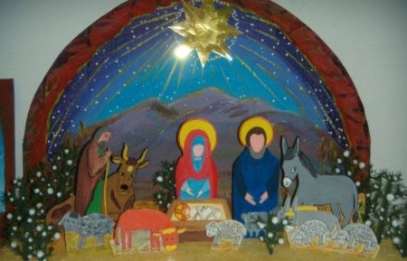 Раскраски на рождественскую тему